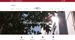 Desktop Screenshot of pret.dk